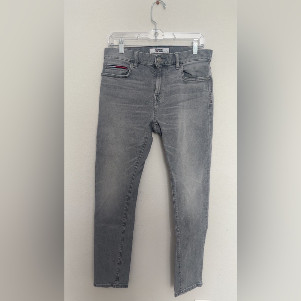 Tommy Hilfiger Men's Gray Skinny Jeans